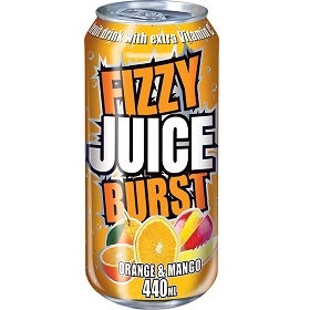 Fizzy Juice Burst Orange & Mango